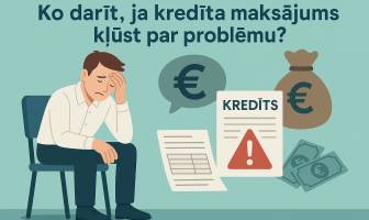 Ko darīt, ka kredīta maksājums ir problēma